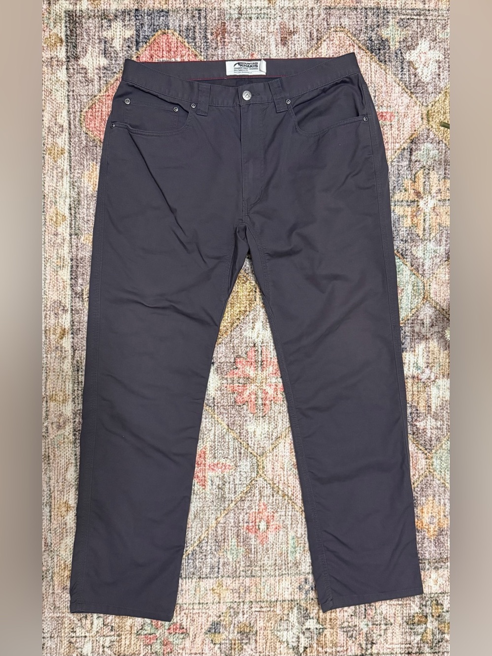 Mountain Khakis Men's LoDo Pants (dark gray) size 35x30